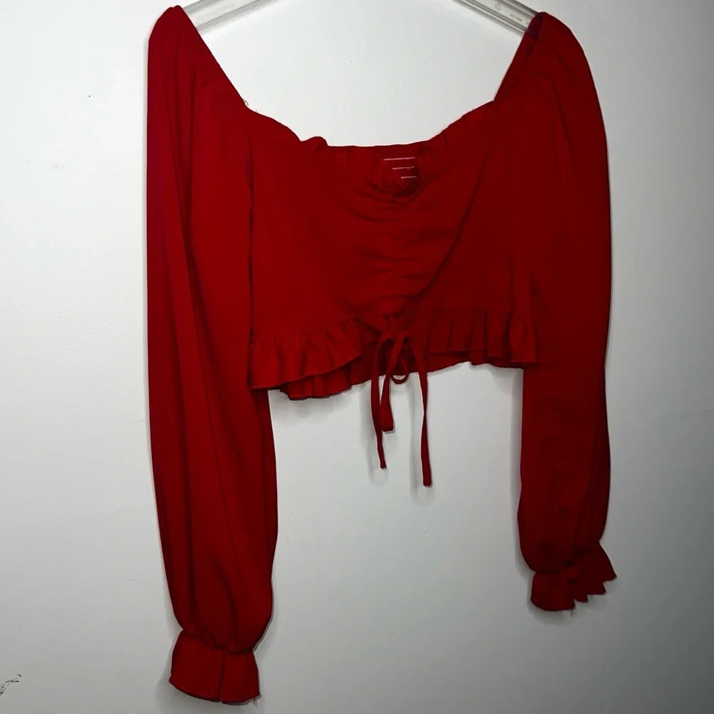 SHEIN red long